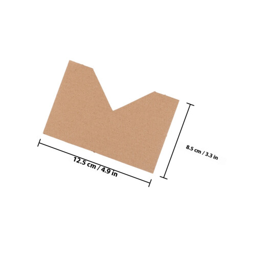Box Edge Protector Brown Craft Paper For 50pack 1