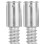 Worgeous Universal Threaded Tip Replacement For Mop Pole Metal 2pcs 10