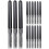 20pcs eyebrow and eyelash brushes with caps portable 1