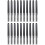 20pcs eyebrow and eyelash brushes with caps portable 7