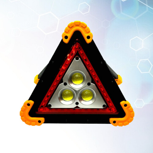 Waterproof COB Safety Strobe Light Camping Lamp Yellow 2