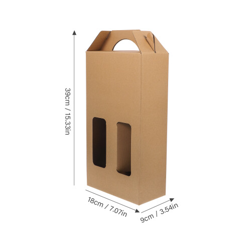 5 pcs paper box carrier container packing 1