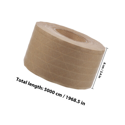 Water Activated Tape Heavy Duty Packaging Automatic Light Brown 1