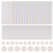200Pcs Transparent High Adhesive Double Sided Round Tape Dots