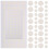 200Pcs Transparent High Adhesive Double Sided Round Tape Dots 9