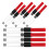 10 Pcs Ink Absorber Fountain Pen Tools Converter Red 6