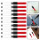 10 Pcs Ink Absorber Fountain Pen Tools Converter Red 4
