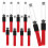 10 Pcs Ink Absorber Fountain Pen Tools Converter Red 8