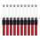 10 Pcs Ink Absorber Fountain Pen Tools Converter Red 10