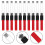 10 Pcs Ink Absorber Fountain Pen Tools Converter Red 11