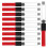 10 Pcs Ink Absorber Fountain Pen Tools Converter Red 9
