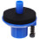 Percussion Kit Felt Cymbal Clutch Pad Rack Plastic Blue 10