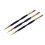 Nail Painting Practical Long Handle For Nail Art Lovers 3pcs 1