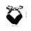 1pc plush warm earmuff with rabbit ears for ear protection 2
