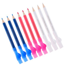 9Pcs Sewing Fabric Pencils Water Soluble Colored Marking Pens