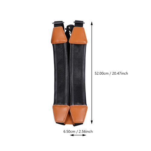 Adjustable Saxophone Strap Double Shoulder Sax Harness (Black) 1