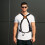 Adjustable Saxophone Strap Double Shoulder Sax Harness (Black) 11