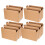 10pcs Boxes Corrugated Cardboard Flight Case Small 9