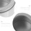12Pcs Tinplate Storage Cans With Clear Lid Round Silver 9