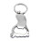 Porte- Décoratif Pied Métal Argenté 7