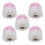 5 Pcs Grout Cleaner Brush Replacement Head Toilet 11