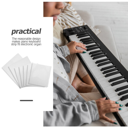 One Set Of Decorative Piano Keyboard Protective Stickers 2