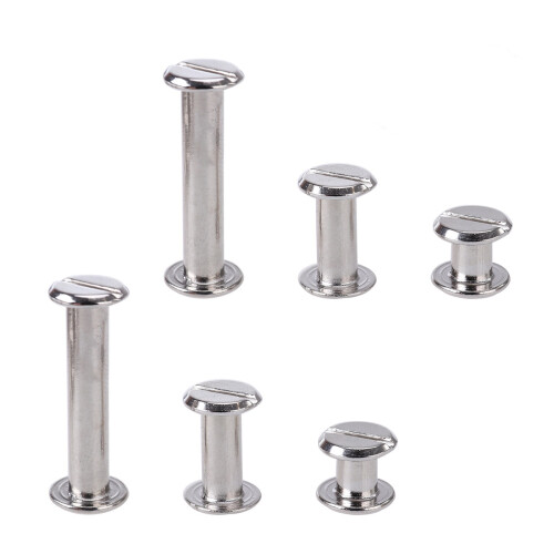 60 Pcs Extension Scrapbook Posts Photo Album Securing Screw Stud