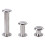60 Pcs Extension Scrapbook Posts Photo Album Securing Screw Stud 8