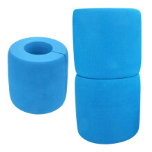 Eva Blue Square Door Pinch Guard For Home Safety 3pcs 2.8in
