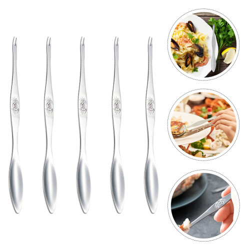 5 Pezzi Utensili Per Granchi Pinze Mare 2