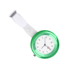 orologio da taschino quarzo verde per infermieri e medici, idea regalo