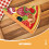set a tema pizza con pinata, , bastoncino e benda 8