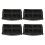4pcs Ladder Stabilizer Pads Rubber Black For Home Use 1