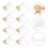 8 pezzi clip per a U, convertitore per foro 4