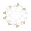 8 pezzi clip per a U, convertitore per foro 9