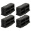 4pcs Ladder Stabilizer Pads Rubber Black For Home Use 5