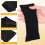 1 maniche elastiche compressione braccia fitness nero 8