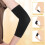 1 maniche elastiche compressione braccia fitness nero 9