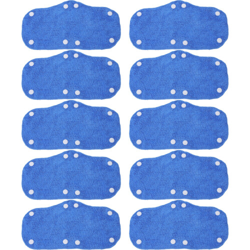 10 pezzi fasce assorbisudore riutilizzabili per sicurezza