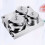 set 3 pezzi nail art in acciaio per acrilico con 9