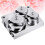 set 3 pezzi nail art in acciaio per acrilico con 8