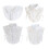 colletto donna staccabile in cotone e con fiorellini per blusa 7