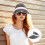 cappello colorato con visiera in a larga 11