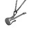 Ciondolo in inossidabile con chitarra e 5