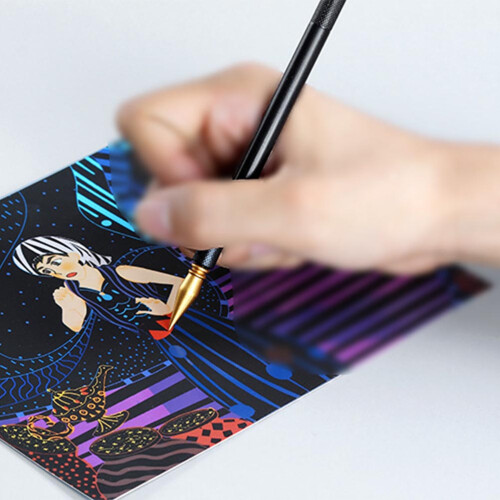 5 pezzi per pittura a graffetta, neri 2