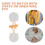 6 fibbie per cintura, cappotto e trench 8