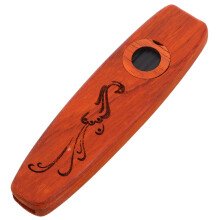 kazoo in legno massiccio, strumento musicale per adulti e principianti
