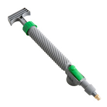 Watering Spray Wand Long Handle Ergonomic Garden Tool Pressurized Bottle Attachment For Spraying Plants Lawn Gray Green