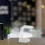 portascopole acrilico per parrucchiere con ganci e organizer 7