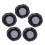 5 pezzi retina per , chignon ragazza 1